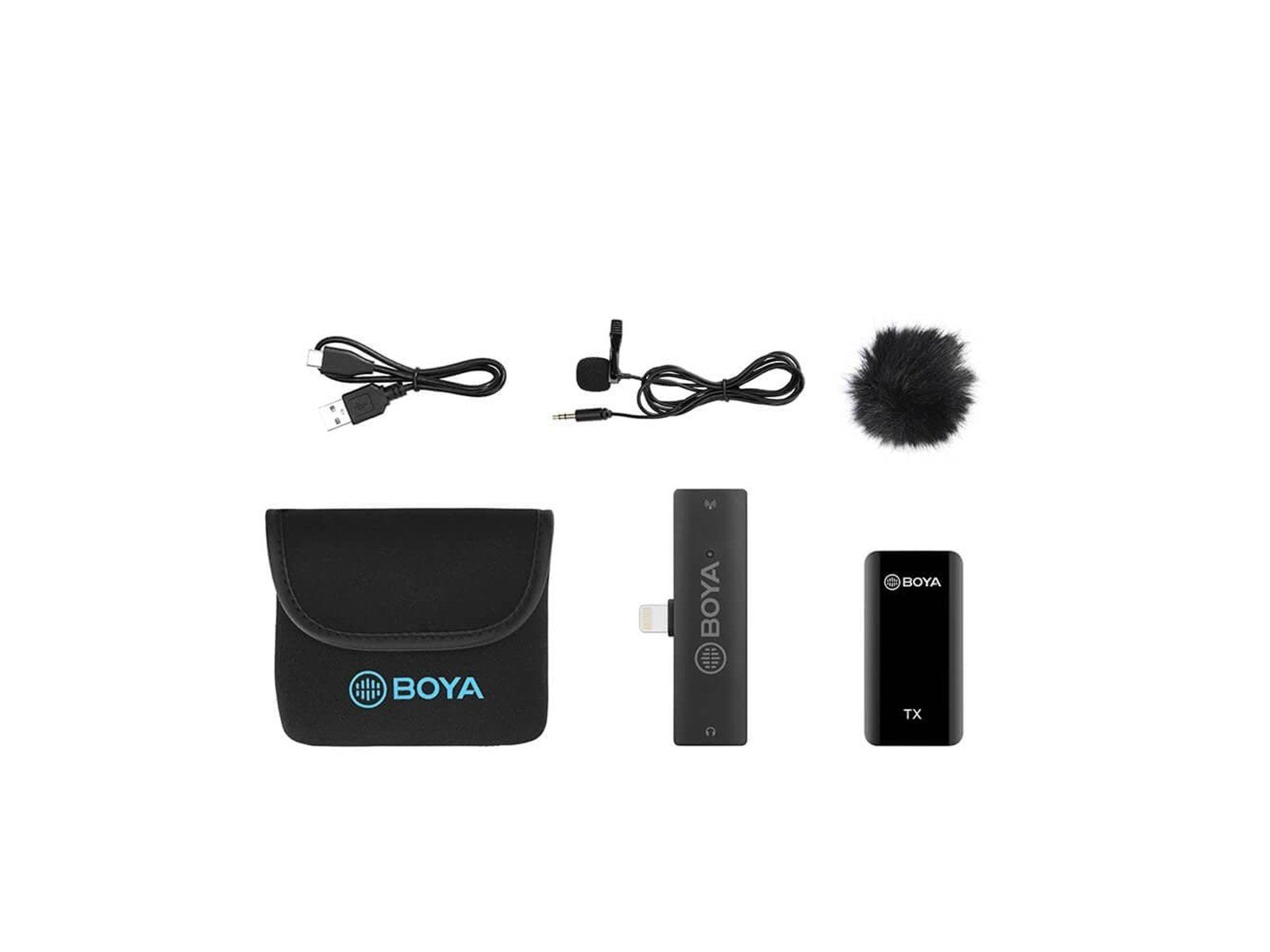 BOYA Wireless Microphone x1 BY-XM6-S3 Lightning BOYA Wireless Microphone x1 BY-XM6-S3 Lightning